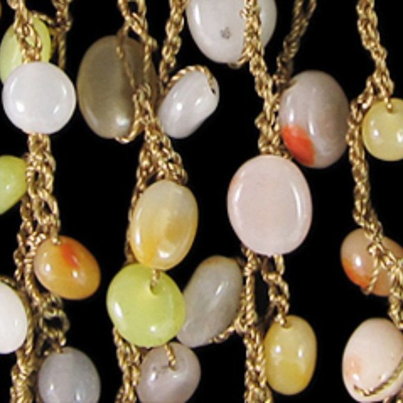 Flower Power Jasper Semi-Precious Stone - Picture 5 of 5